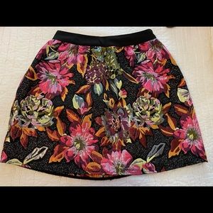 Gorgeous floral brocade skirt
